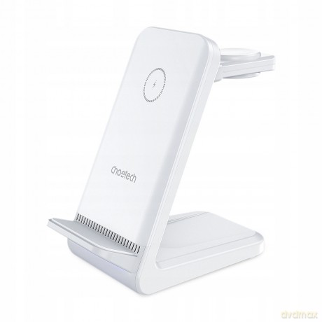 Stacja ładująca indukcyjna 4w1 Choetech T608 15W - biała