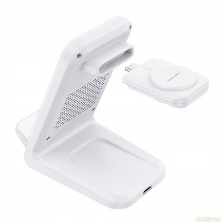Stacja ładująca indukcyjna 4w1 Choetech T608 15W - biała
