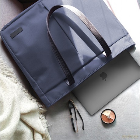 Torba UNIQ Hava na laptopa 16'' RPET - zielona