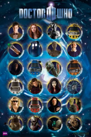 Doctor Who - Characters [PLAKAT]