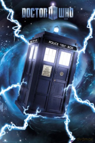 Doctor Who - Tardis (Metaliczny) [PLAKAT]