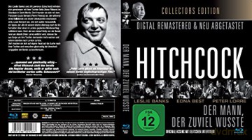 The Man Who Knew Too Much (Człowiek, który wiedział za dużo) [Blu-Ray]