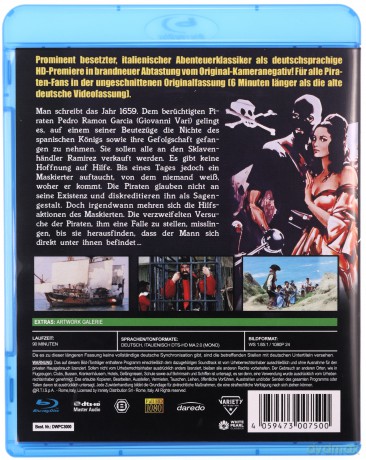 The Masked Man Against the Pirates [Blu-Ray]