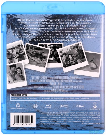 They Were Expendable (Ci, których spisano na straty) [Blu-Ray]