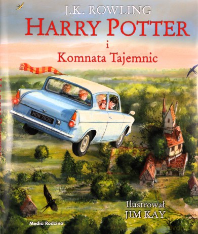 Harry Potter i komnata tajemnic - ilustrowana - Joanne K. Rowling [KSIĄŻKA]