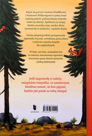 W lesie, raz-dwa, znalazłam lwa - Axel Scheffler, Frantz Wittkamp [KSIĄŻKA]