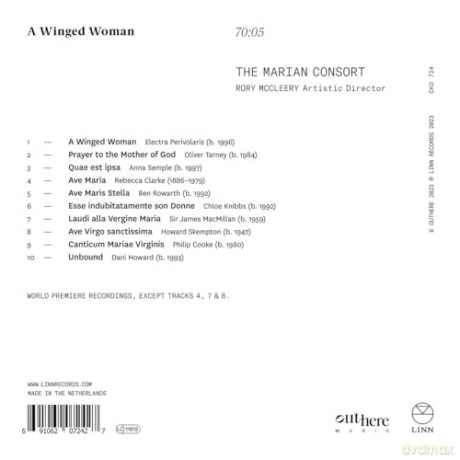 Marian Consort: A Winged Woman [CD]