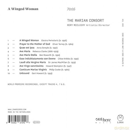 Marian Consort: A Winged Woman [CD]