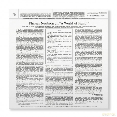 Phineas Newborn Jr.: A World Of Piano! [Winyl]