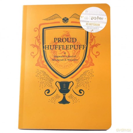 Harry Potter: A5 Notebook Soft - Harry Potter (Proud Hufflepuff)