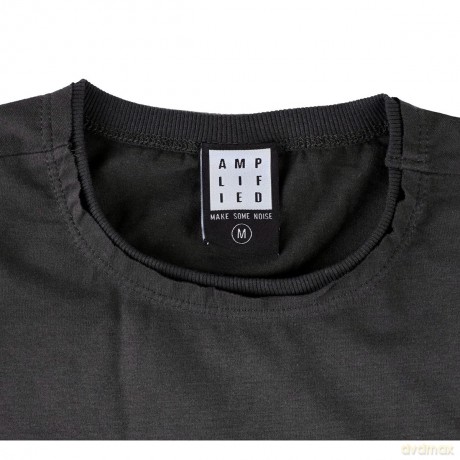 AC/DC: AC/DC - Clipped Amplified Vintage Charcoal Xx Large T-Shirt