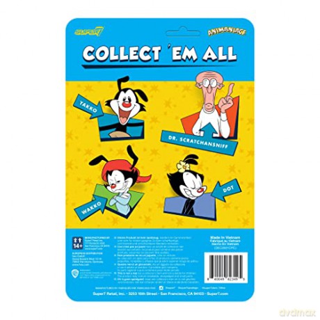 Animaniacs: Animaniacs Reaction Figures Wave 1 - Dr. Scratchansniff
