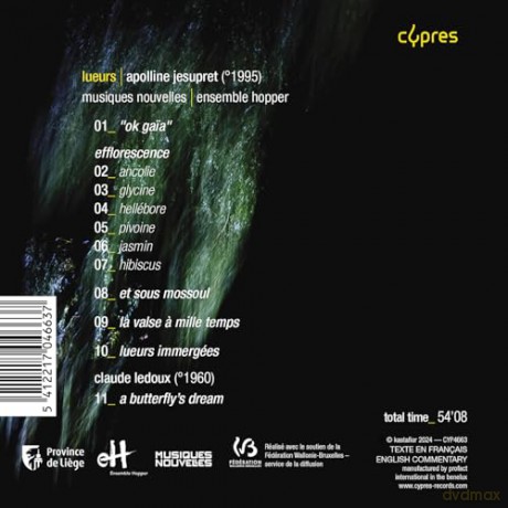 Ensemble Hopper: Apolline Jesupret: Lueurs [CD]