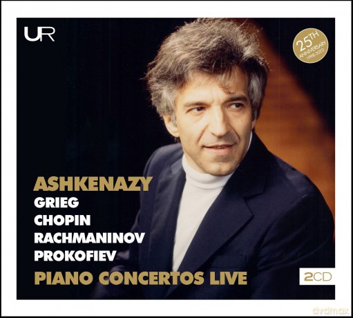 Vladimir Ashkenazy: Ashkenazy: Piano Concertos Live [CD]