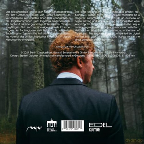 Jorg Halubek: Bach Organ Landscapes: Arnstadt [CD]