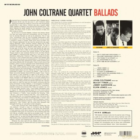 John Coltrane: Ballads (+2 Bonus Tracks) (Limited) [Winyl]