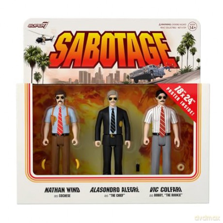 Beastie Boys: Beastie Boys Reaction Figures - Sabotage 3 Pack