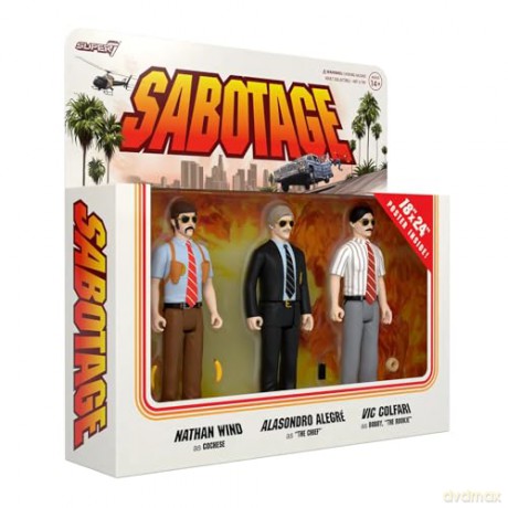 Beastie Boys: Beastie Boys Reaction Figures - Sabotage 3 Pack