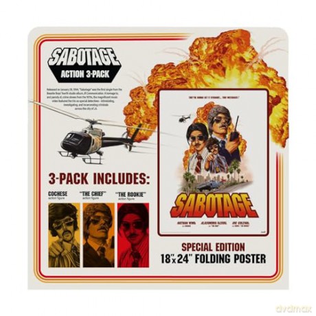 Beastie Boys: Beastie Boys Reaction Figures - Sabotage 3 Pack