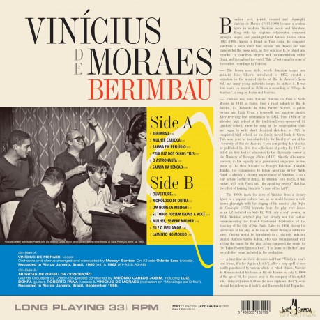 Vinicius De Moraes: Berimbau (Limited) [Winyl]