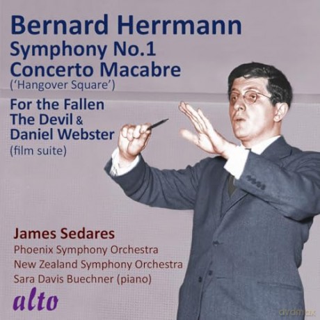 James Sedares: Bernard Herrmann Symphony No 1 Suite [CD]
