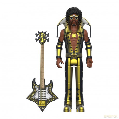 Bootsy Collins: Bootsy Collins Black And Gold Reaction Figures