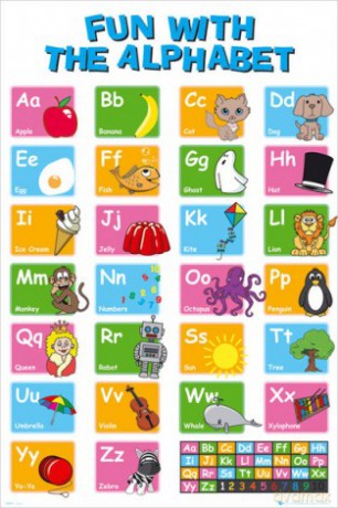 Educational Alphabet [PLAKAT]