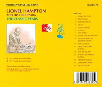 Lionel Hampton: Classic Years [CD]