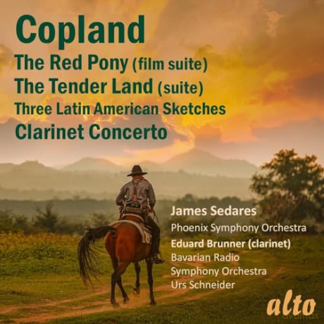 James Sedares: Copland The Red Pony Clarinet Concerto [CD]