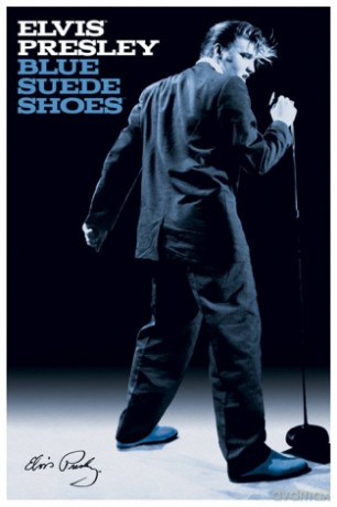 Elvis Presley (Blue Suede Shoes) [PLAKAT]