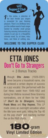 Etta Jones: Dont Go To Strangers (+3 Bonus Tracks) (Limited) [Winyl]