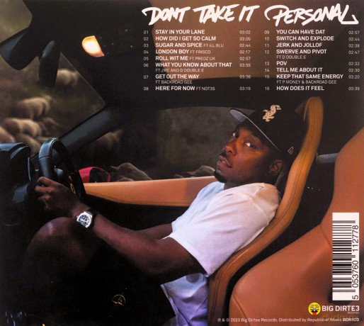 Dizzee Rascal: Dont Take It Personal [CD]