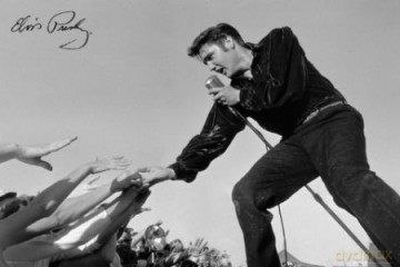 Elvis Presley (Tłum) [PLAKAT]