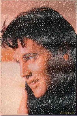 Elvis Presley (Written Image) [PLAKAT]