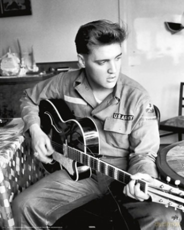 Elvis Presley Guitar [PLAKAT]