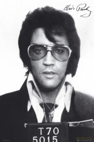 Elvis Vintage Mugshot [PLAKAT]