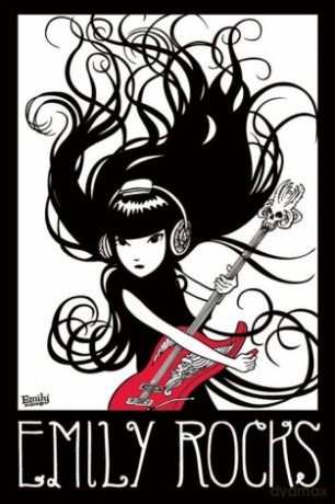 Emily The Strange (Emily Rocks) [PLAKAT]