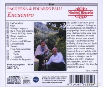 Paco Pena: Encuentro [CD]