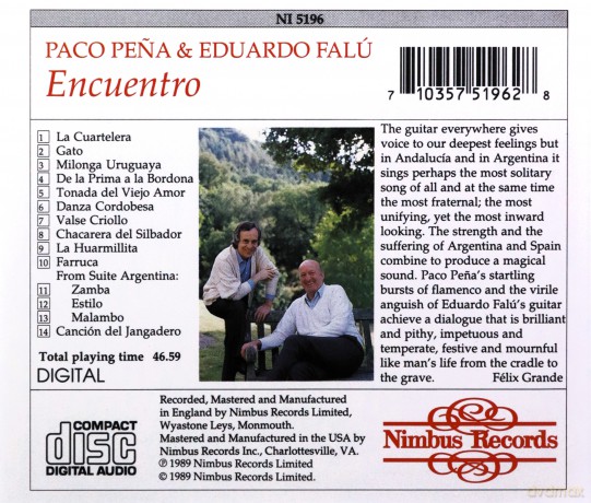 Paco Pena: Encuentro [CD]