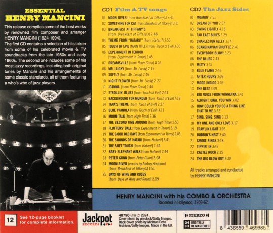 Henry Mancini: Essential Henry Mancini [CD]