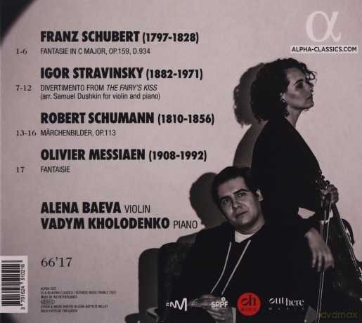 Alena Baeva & Vadym Kholodenko: Fantasy [CD]