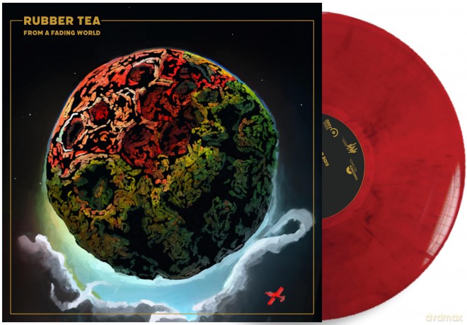 Rubber Tea: From A Fading World (Red/Black Marble) [Winyl]