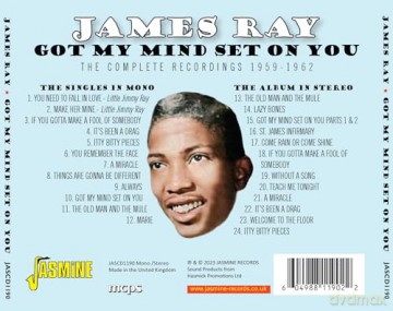 James Ray: Got My Mind Set On You - The Complete Recordings 1959-1962 [CD]