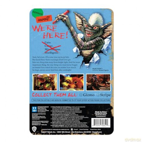 Gremlins: Gremlins - Gizmo Reaction Figures Wave 01
