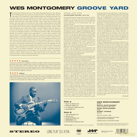 Wes Montgomery: Groove Yard (+1 Bonus Track) (Limited) [Winyl]