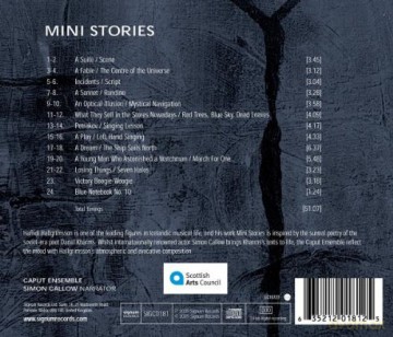 Caput Ens/Callow: Hallgrimsson - Mini Stories [CD]