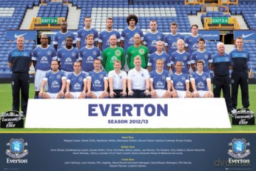 Everton Team Photo 12/13 [PLAKAT]
