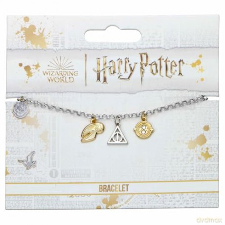 Harry Potter: Harry Potter Charm Bracelet With 3 Charms
