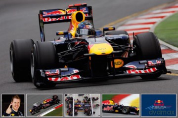F1 Red Bull Racing - Vettel [PLAKAT]