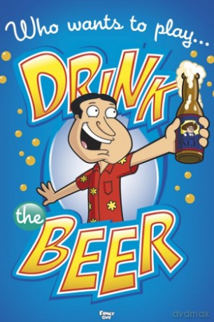 Głowa Rodziny - Who Wants To Play Drink The Beer [PLAKAT]
